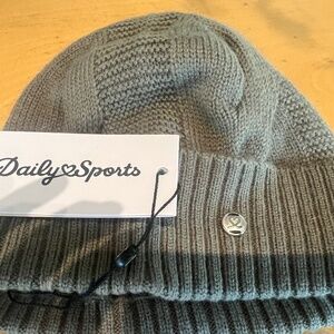 Daily Sports Green Beanie